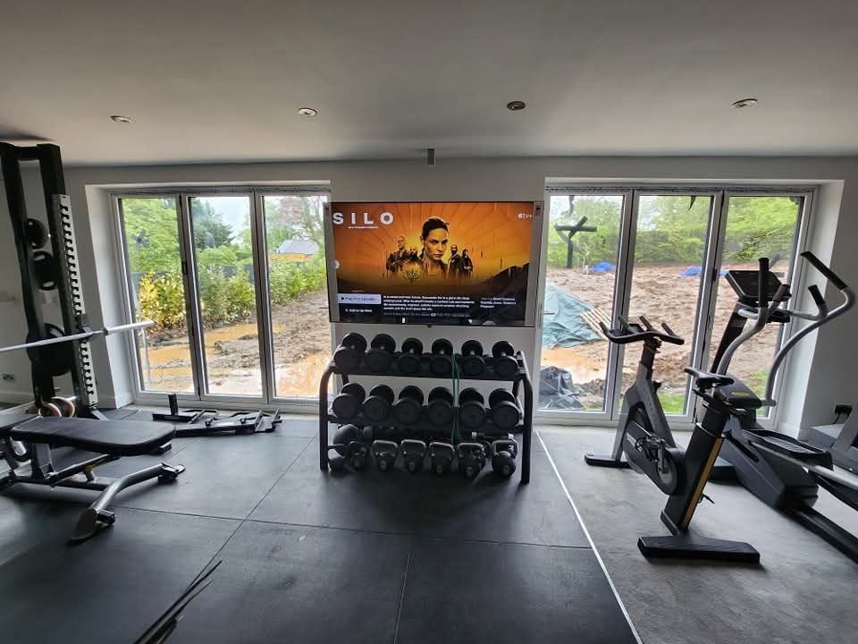 Commercial TV installation for a Stockport business