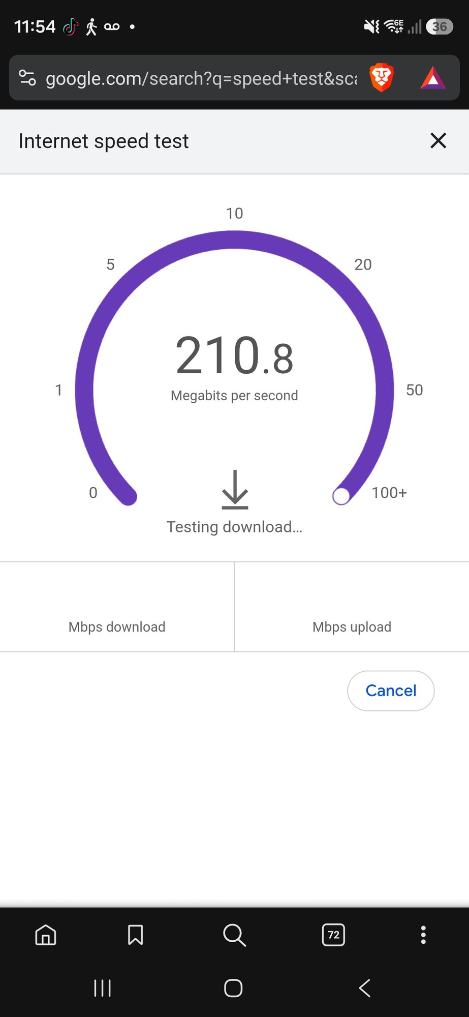 Engineer testing Wi-Fi performance on a business network