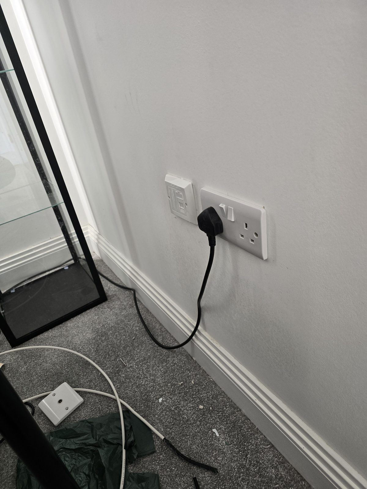 Neat structured data cabling install in a Stockport home
