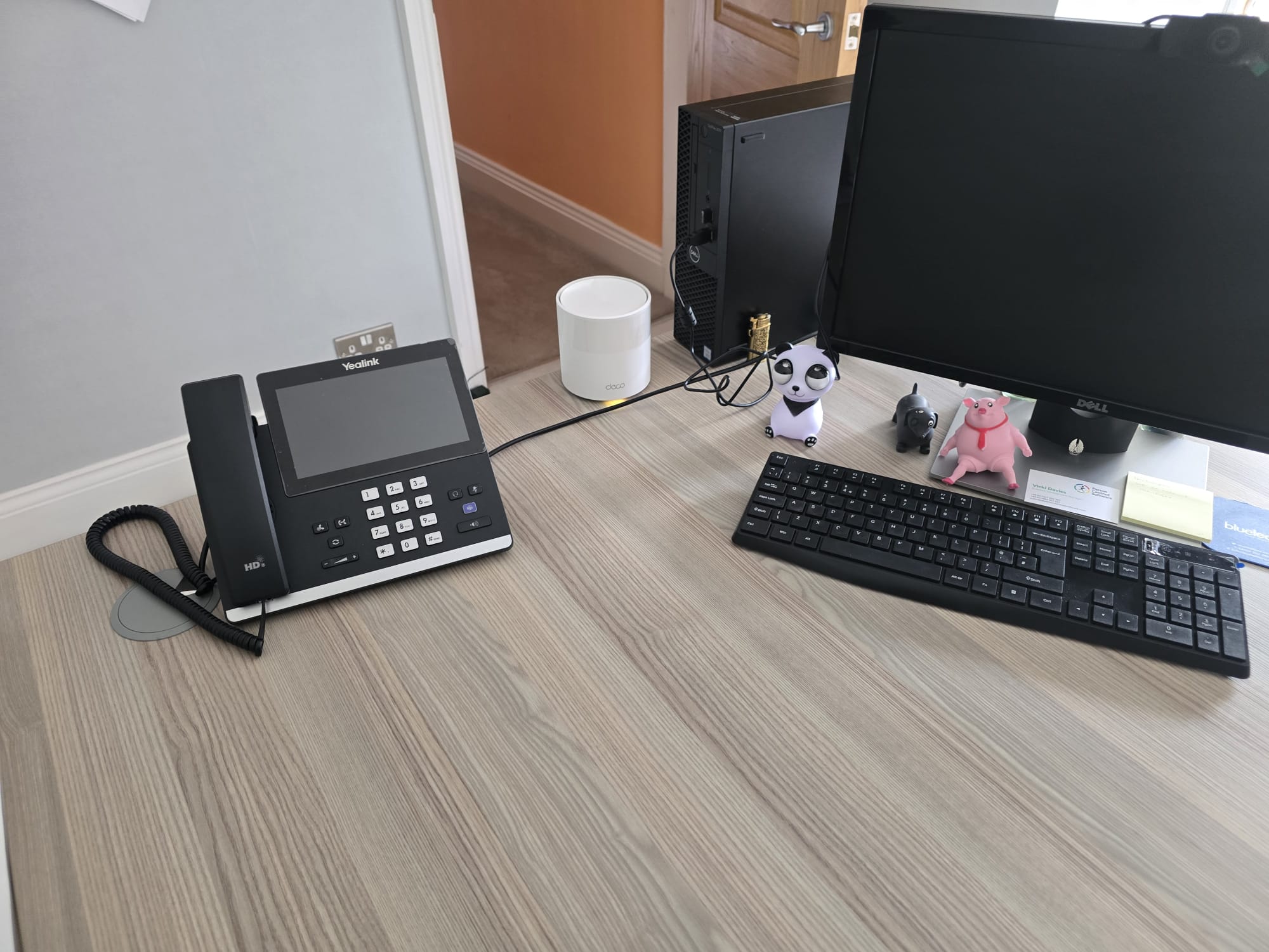 Completed Starlink and Deco WiFi installation at the remote office