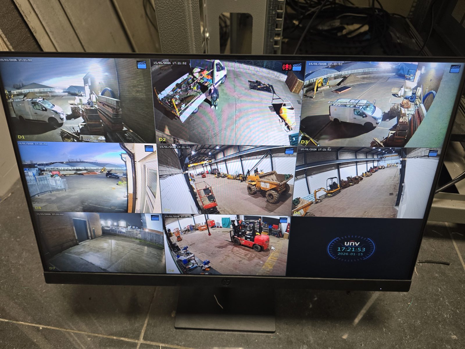 Wired CCTV NVR system in Stockport