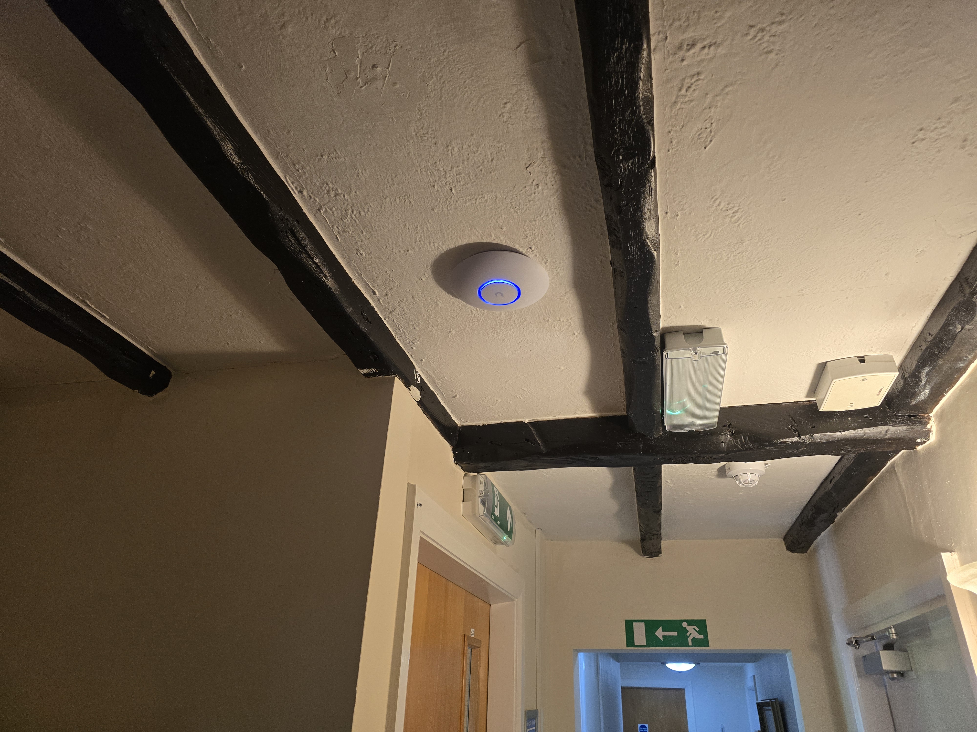 Structured cabling terminated ready for the new managed network